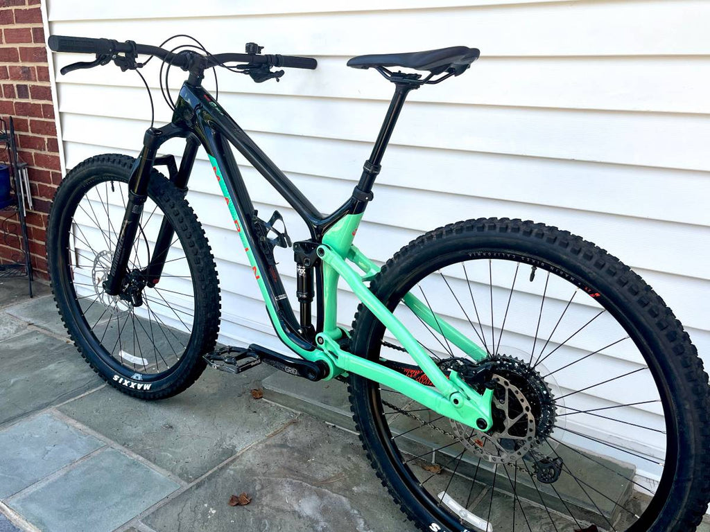 Large Marin Rift Zone Carbon 1 Full Suspension Mountain Bike, 1x12 SLX, Excellent Condition