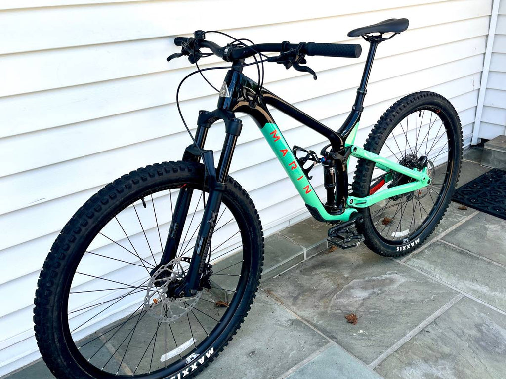 Large Marin Rift Zone Carbon 1 Full Suspension Mountain Bike, 1x12 SLX, Excellent Condition