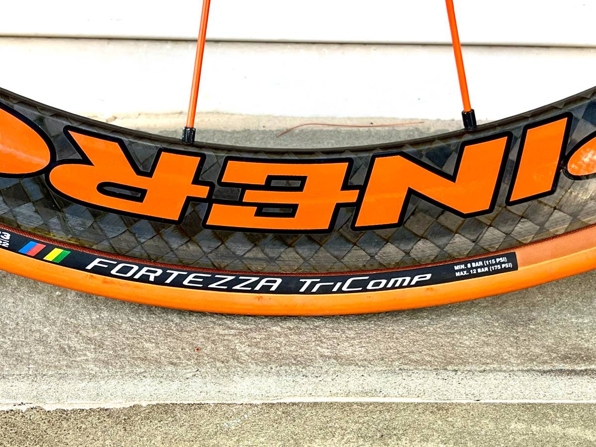 Spinergy FCC 4.7 Deep Carbon Fiber Road Bike Wheelset, Rim Brake