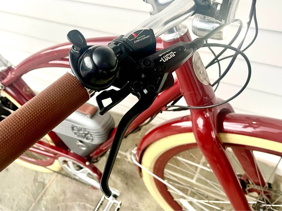 Small, Vintage Electric Bikes Cafe E-bike, 750W Motor