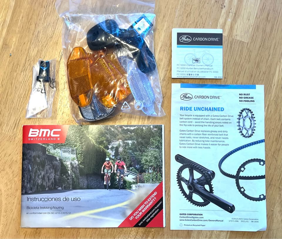 Medium BMC 257 AL3 ST, Belt Drive, Like New