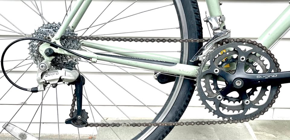 Medium/Large (55cm) Bianchi Volpe Chromoly-Lite Steel Touring Gravel Bike, Recently Restored