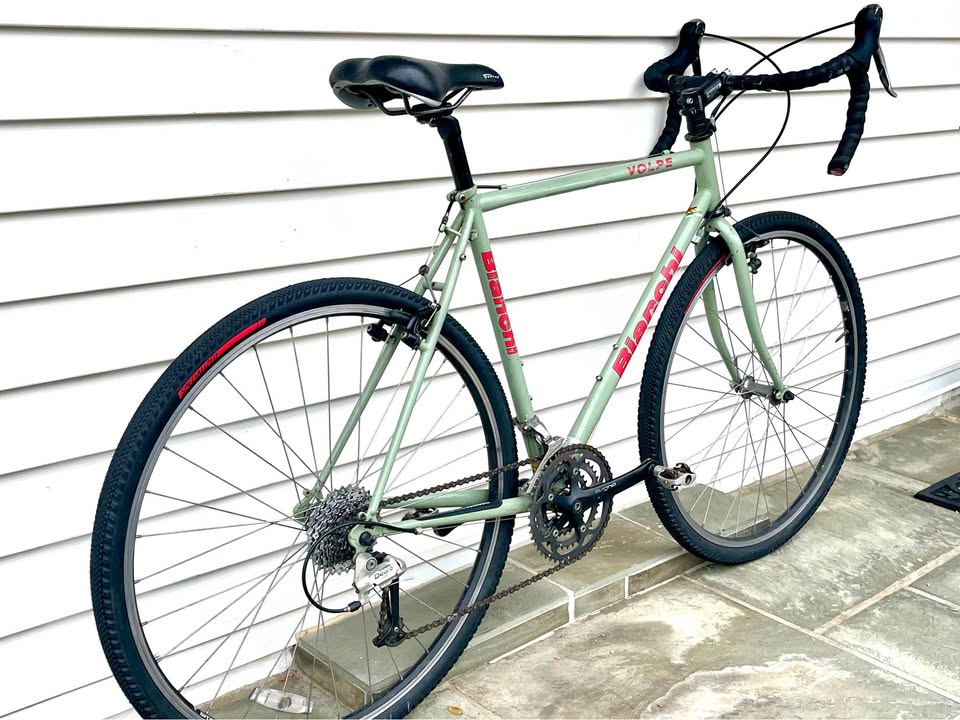 Medium/Large (55cm) Bianchi Volpe Chromoly-Lite Steel Touring Gravel Bike, Recently Restored