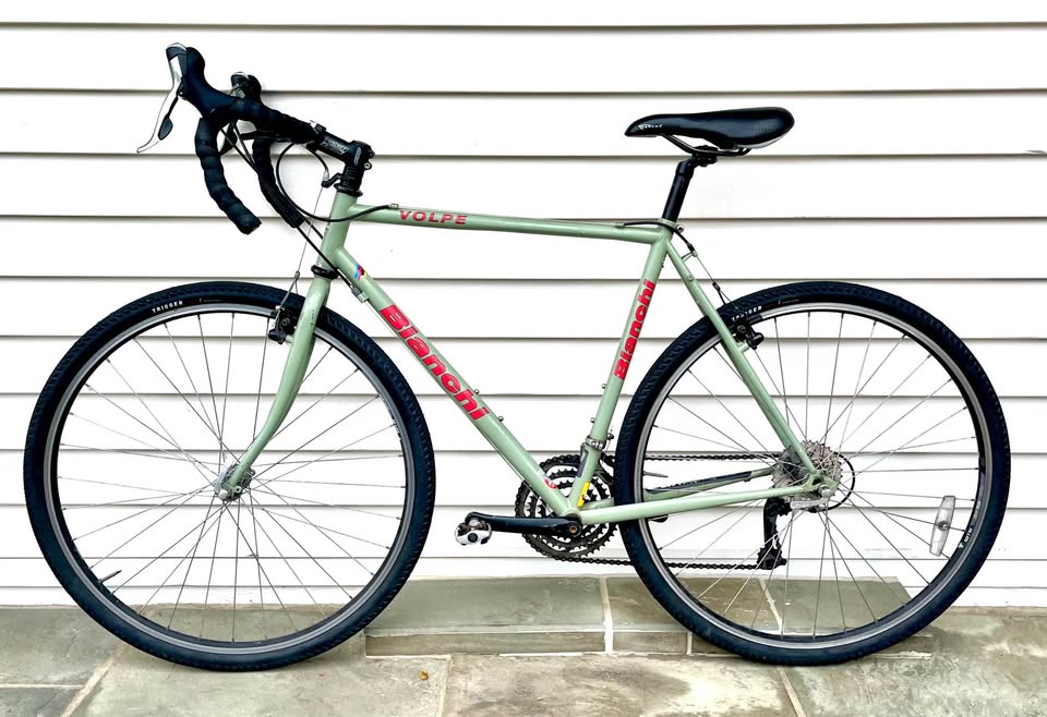 Medium/Large (55cm) Bianchi Volpe Chromoly-Lite Steel Touring Gravel Bike, Recently Restored
