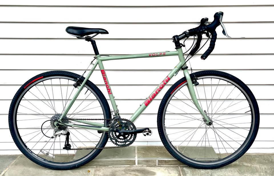Medium/Large (55cm) Bianchi Volpe Chromoly-Lite Steel Touring Gravel Bike, Recently Restored