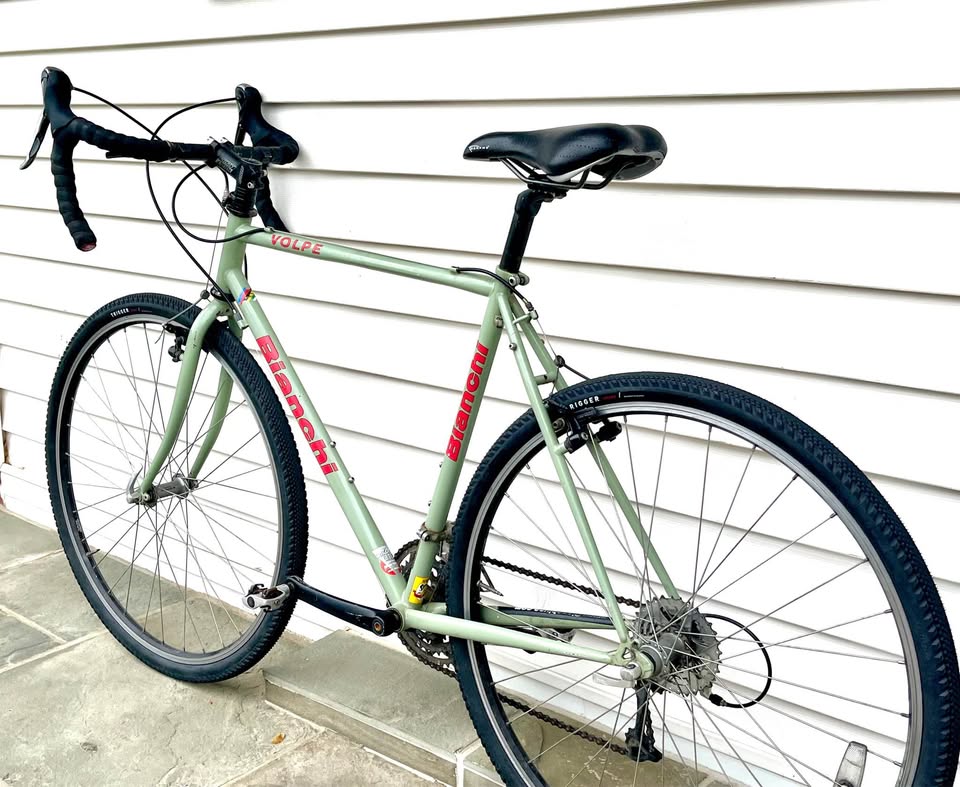 Medium/Large (55cm) Bianchi Volpe Chromoly-Lite Steel Touring Gravel Bike, Recently Restored