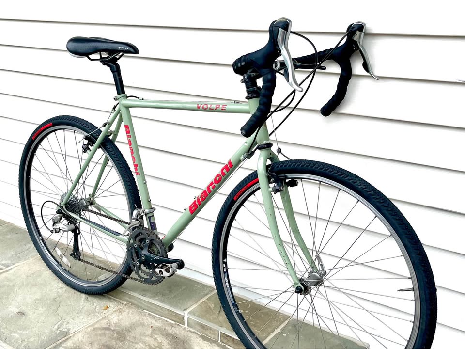 Medium/Large (55cm) Bianchi Volpe Chromoly-Lite Steel Touring Gravel Bike, Recently Restored