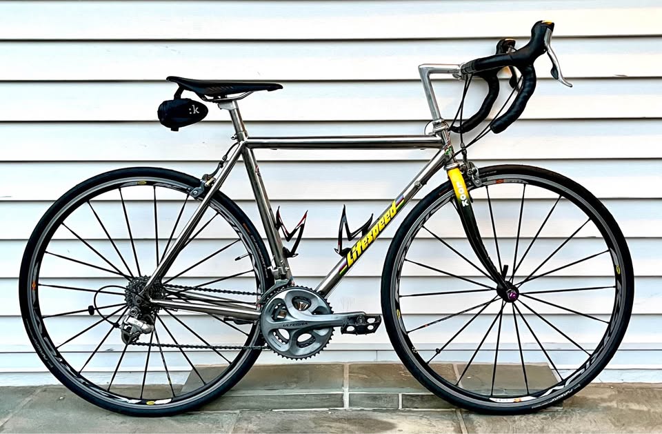 Small (52cm) Titanium Litespeed Ultimate Road Bike, Ultegra, New Components