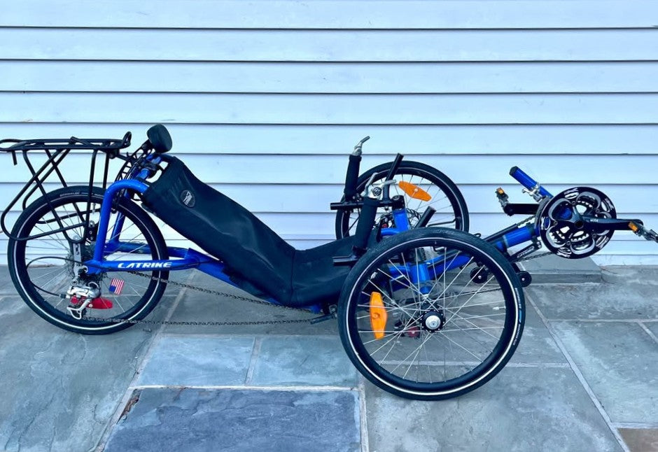 Catrike Road Recumbent Trike (Tricycle), Added Headrest