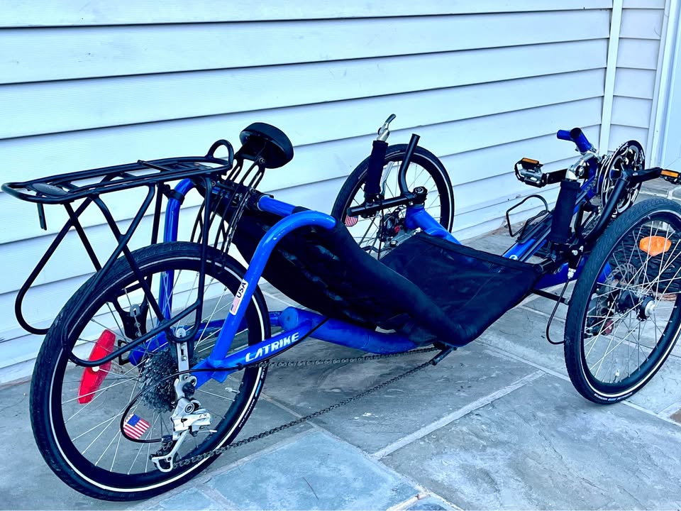 Catrike Road Recumbent Trike (Tricycle), Added Headrest