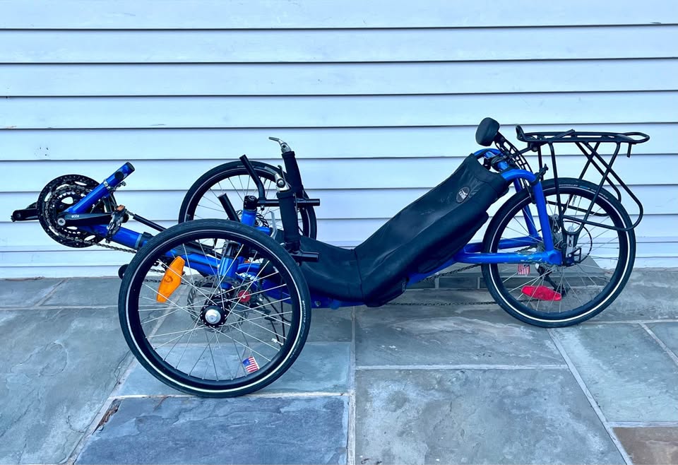 Catrike Road Recumbent Trike (Tricycle), Added Headrest