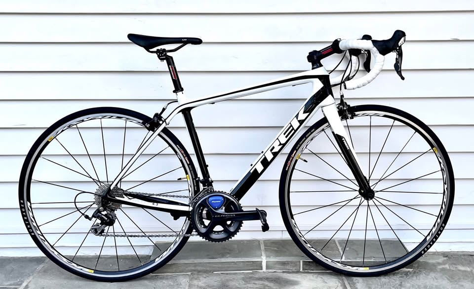 Small (52cm) Like-New Trek Madone 4.3 Road Bike with Pioneer Power Meter, Computer, & Wheel Upgrade