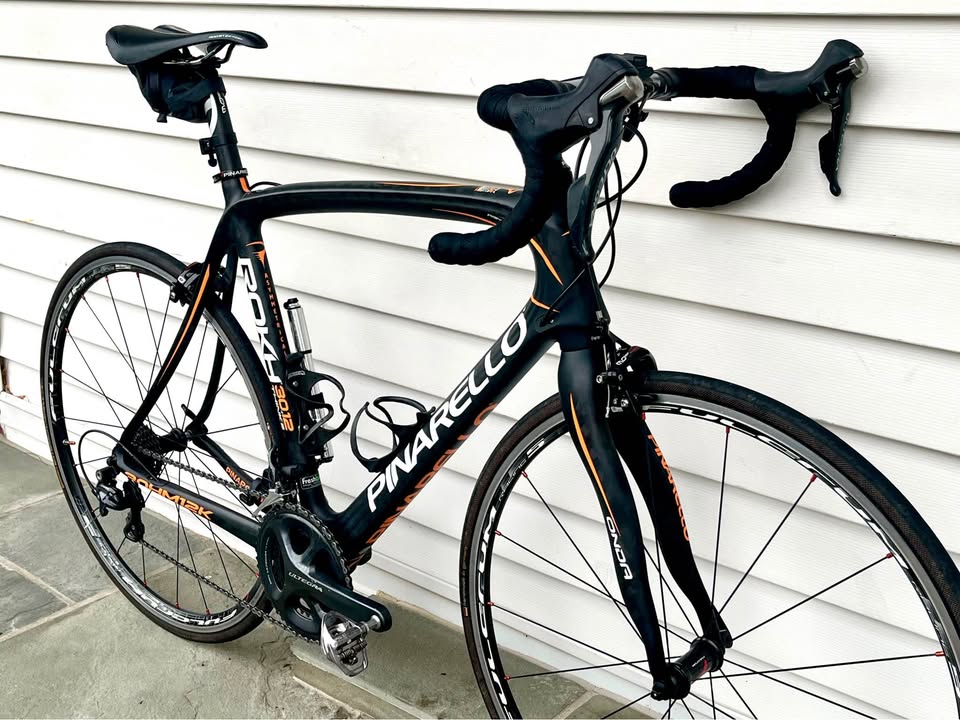 Large (550) Pinarello Rokh 30.12 Think 2 Full Carbon Fiber Road Bike, Excellent Condition