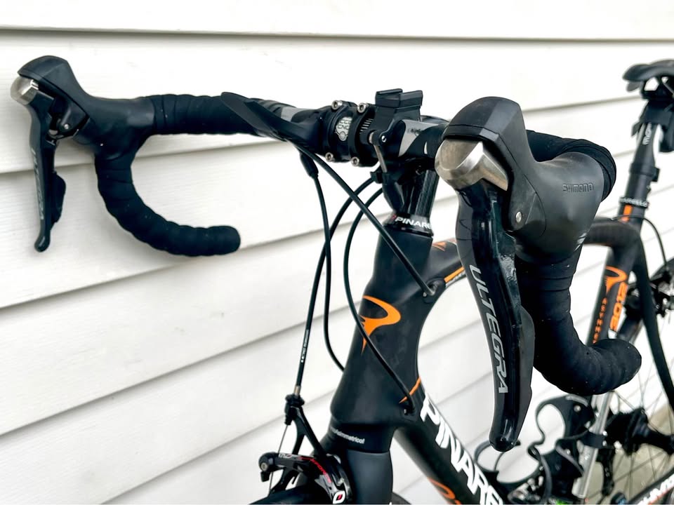 Large (550) Pinarello Rokh 30.12 Think 2 Full Carbon Fiber Road Bike, Excellent Condition