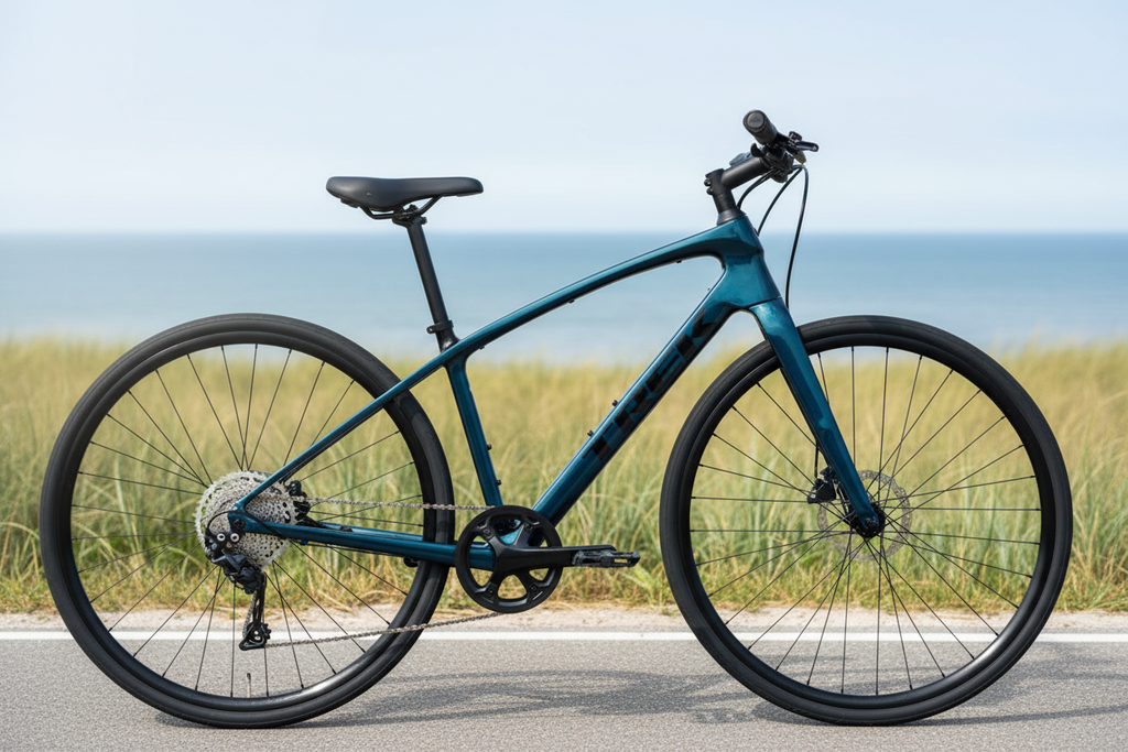 Trek FX Sport 4 Coastal Drive-Side Navy